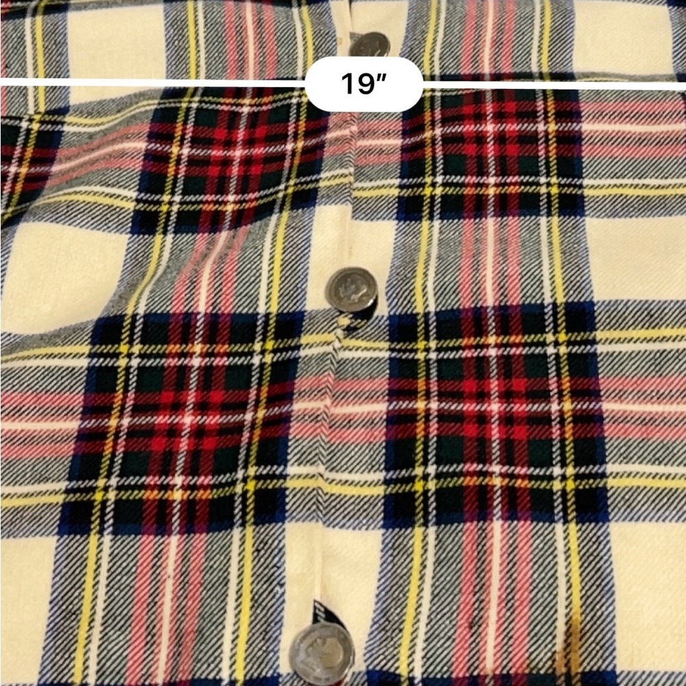 Plaid Button-Up Jacket - Picture 3 of 6